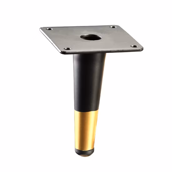 Pernas de sofá para móveis, acessórios, perna de armário de designer, pernas de cadeira cromada de 15 polegadas