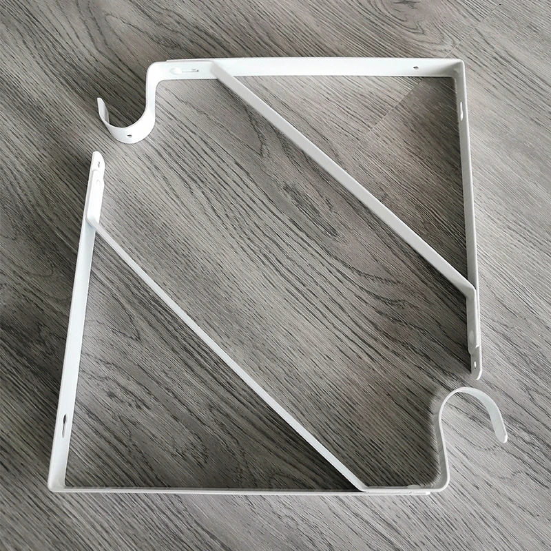 White Shelf&Rod Bracket 11-1/2"