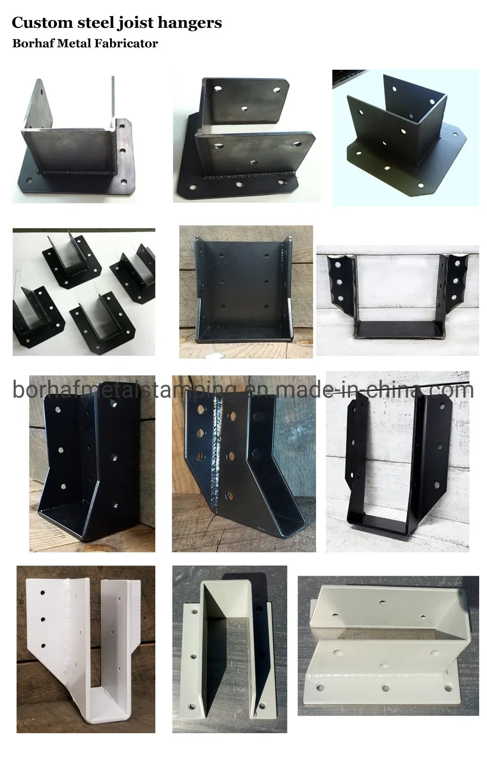 Factory Post Cap Connecting Brackets Post / Column Cross Beam Brackets Custom Steel Post to Cross Beam Brackets Timber Framing for Pergolas, Gazebos,